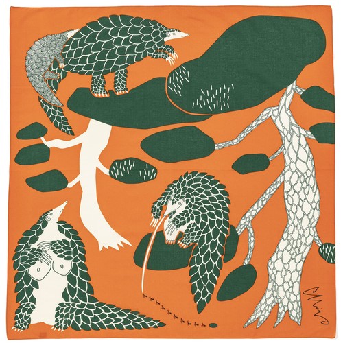 Albero pangolino furoshiki - di,