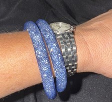 Swarovski stardust blue double - swarovski,