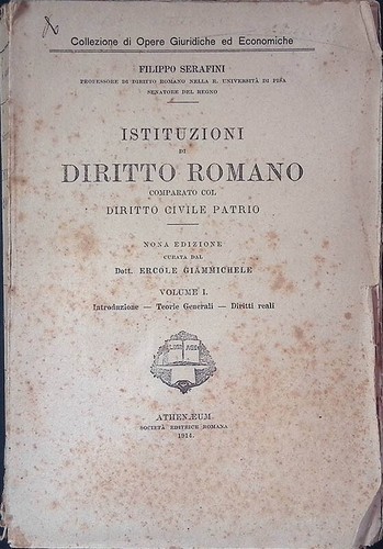 Istituzioni diritto romano - diritto,