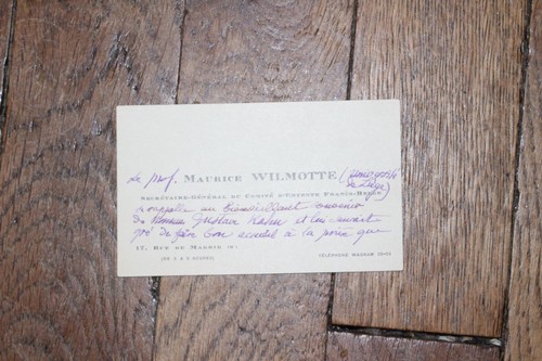 Maurice wilmotte - maurice,
