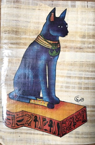 Egyptian printed papyrus paper - egyptian,