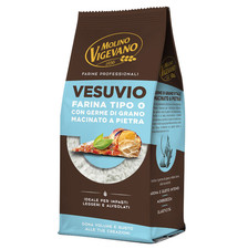 Farina Vesuvio Molino Vigevano Tipo 0 per Pizza Napoletana – 500g – Impasti 72h