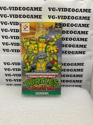 Turtles time super - in, famicom