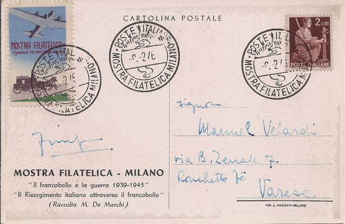Italia mostra filatelica il - mostra, "il