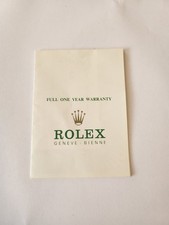 Rolex Garanzia Originale