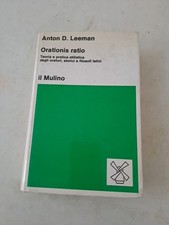 Orationis ratio leeman - orationis, ratio,