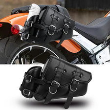 Borse Moto Laterali in Pelle Borsa Da Sella per Moto Universale Con Tasca per Bo