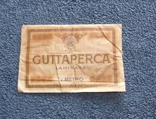 BUSTA ANTICA GUTTAPERCA EFFEBI GOMMALACCA INTEGRA COLLEZIONE PRIVATA 