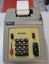 FACIT ORIGINAL ODNHER E11C2 CALCOLATRICE del 1965 NO OLIVETTI MADE IN SWEDEN 