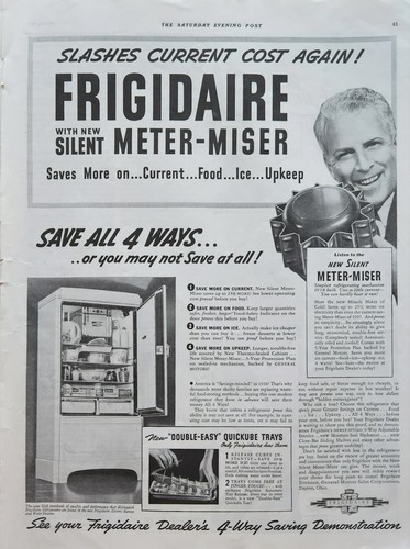 1938 frigidaire frigorifero - 1938,