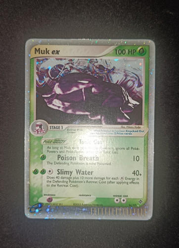 Pokemon muk ex - ex, dragon