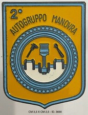 AERONAUTICA MILITARE 2° AUTOGRUPPO DI MANOVRA ROMA DISTINTIVO PROD. E.GRANERO