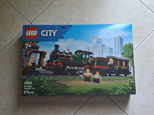 Lego city 60511 treno vapore - city,
