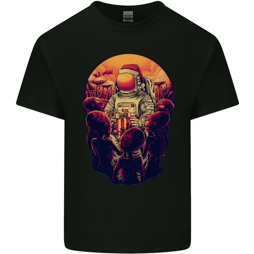 Spaceman santa maglietta - spaceman,