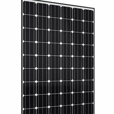 Pannello fotovoltaico monocristallino 300wp - vmp 32.6v, efficienza 18.3%, 60 ce