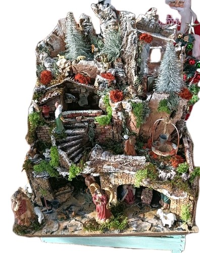 Presepe artigianale con