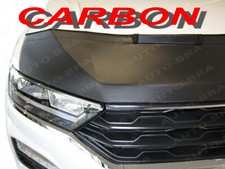 Bra effetto carbonio per VW Volkswagen T-Roc dal 2017 protezione paracolpi cofano