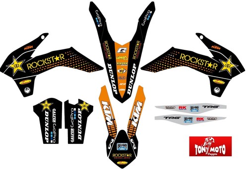 Kit adesivi grafiche moto ktm - moto,