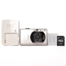 Canon Digital IXUS 85 IS 10,0 megapixel fotocamera digitale - argento - PERFETTAMENTE FUNZIONANTE