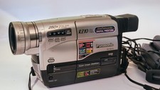 Videocamera analogica Panasonic vhs-c modello NV-RZ10 usata con borsa inclusa