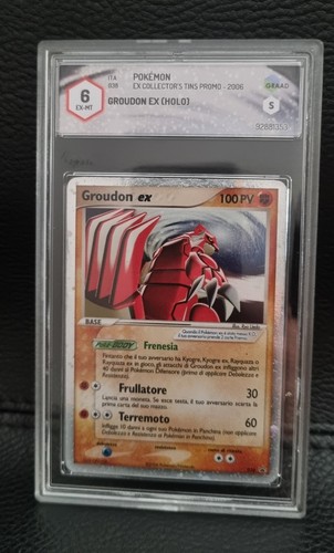 Pokémon groudon holo - holo,