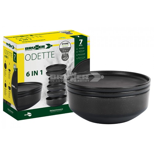 Brunner odette set piatti - brunner,