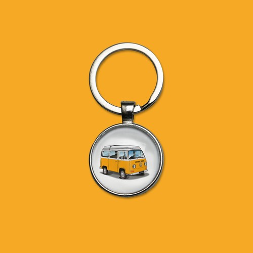 Porte clefs combi westfalia - t2,