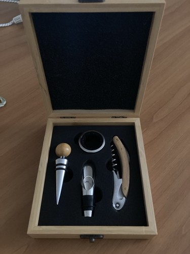 Set vino legno - vino,