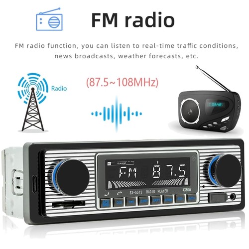 Autoradio classico vintage
