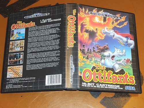 Sega mega drive the ottifants - sega,