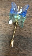 Spilla bastone farfalla