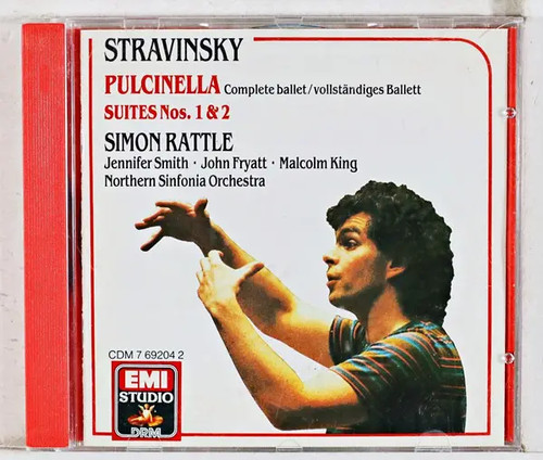 Stravinsky pulcinella - cd,