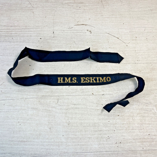 Eskimo royal navy cap - h.m.s,