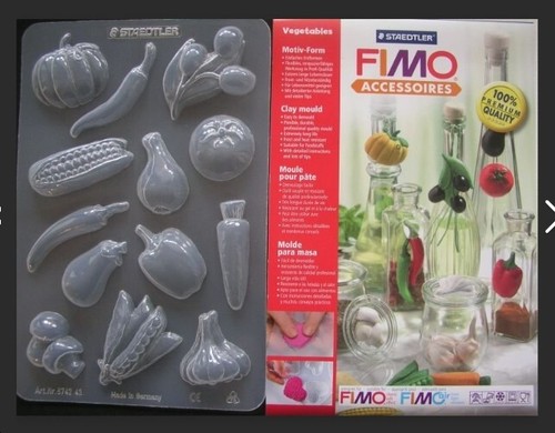 Fimo stampi verdure vegetali - stampi,