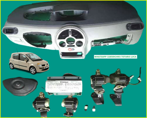 Kit airbag renault modus - kit,