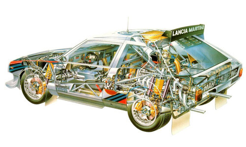 Poster parete lancia - parete,