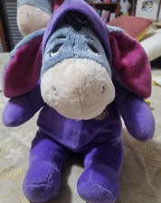 Peluche Eeyore (Hi Oh)  Pigiama Viola 25cm