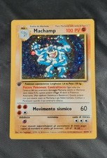Machamp 8/102 first edition Holo Rare Base Set