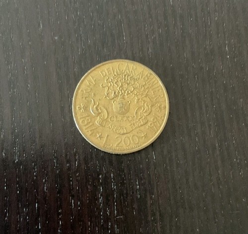 Moneta 200 lire - , arma