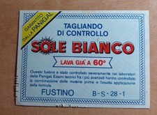 ANNI 80 TAGLIANDO DI CONTROLLO