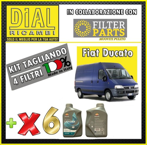 Kit tagliando filtri - tagliando, filtri+6lt