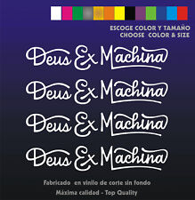 4 x Sticker Vinilo - DEUS EX