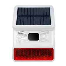 Sirena Solare Esterno 433MHz Wi-Fi Gsm Wireless Allarme Antifurto Casa