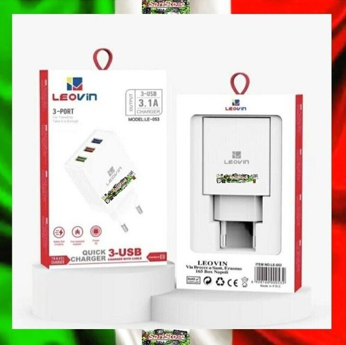 Caricabatterie usb muro 3 - caricabatterie,