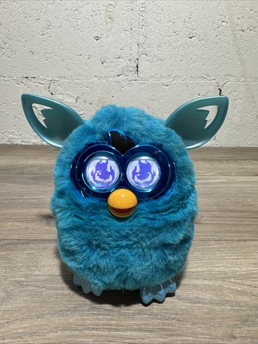 Furby boom blue pattern - furby,