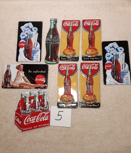 Lotto magneti frigo smaltati