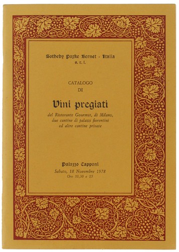 Catalogo vini pregiati del - catalogo,