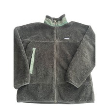 Giacca pile sherpa vintage