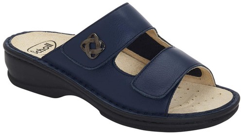 Scholl ciabatte pelle fasce - scholl,