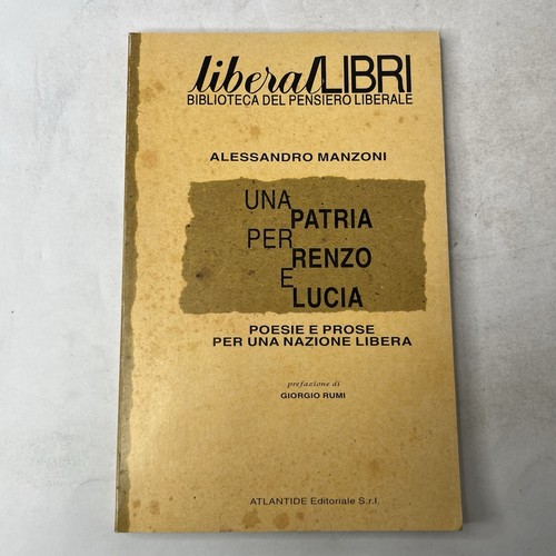 Alessandro manzoni una patria - alessandro,